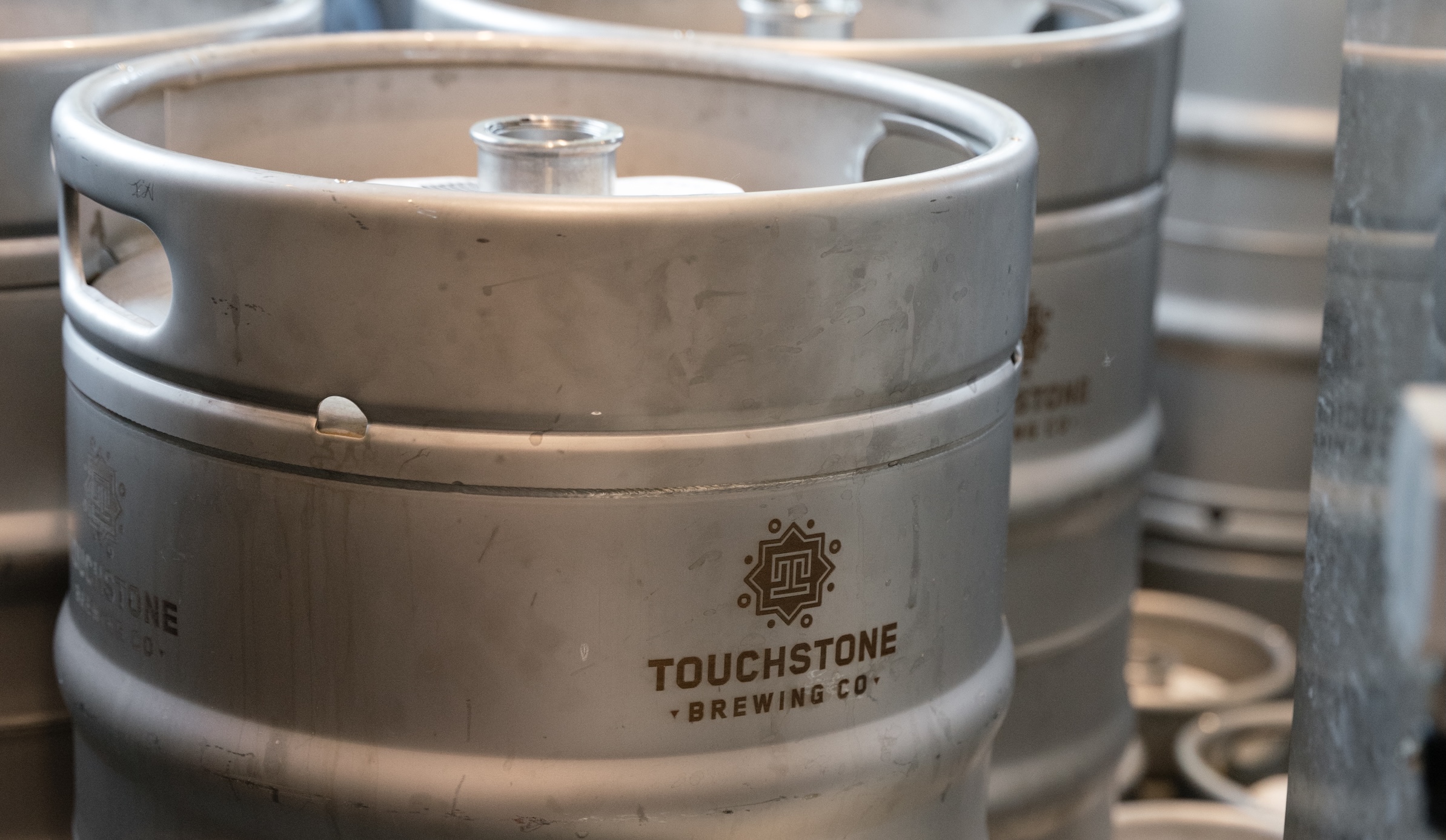 A keg in our brewhouse