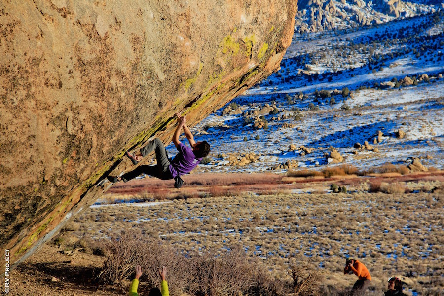 Climbing Evilution in Bishop, California