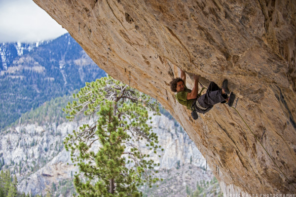Simon Benkert, Mount Charleston, sport climbing