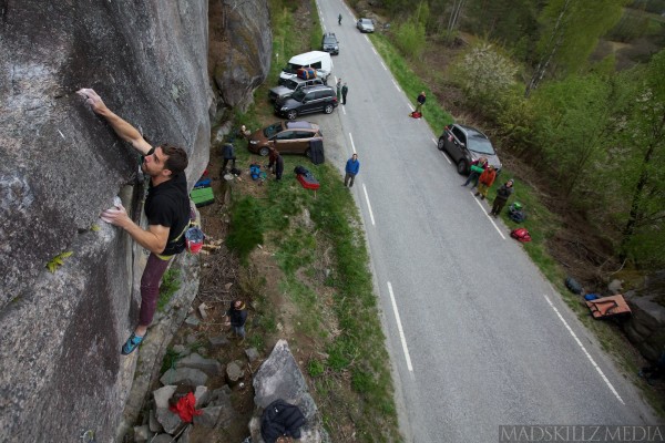 Joey Kinder, Norway climbing, Madskillz Media