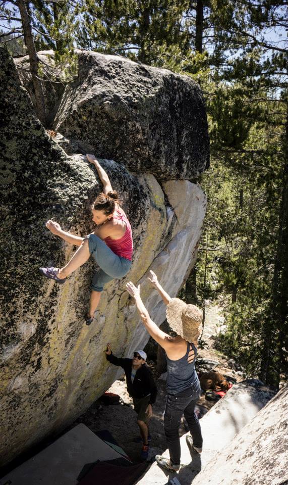 Summer Bouldering in Tuolumne Touchstone Climbing