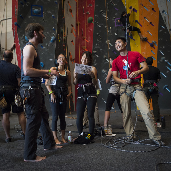 Climbing Competition at Mission Cliffs