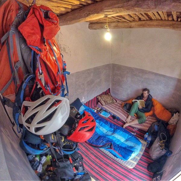 Taghia climbing, Said's gite, Morocco
