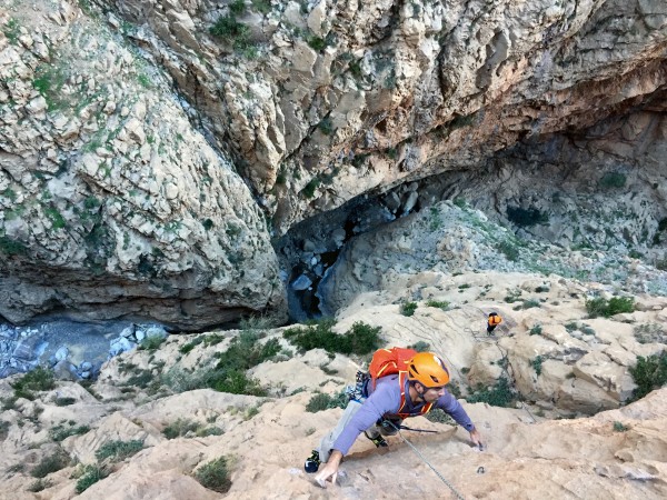 Kris Erickson, Taghia climbing, Morocco climbing