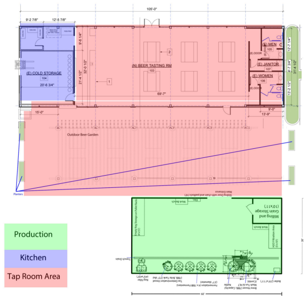 Blue Print of Building