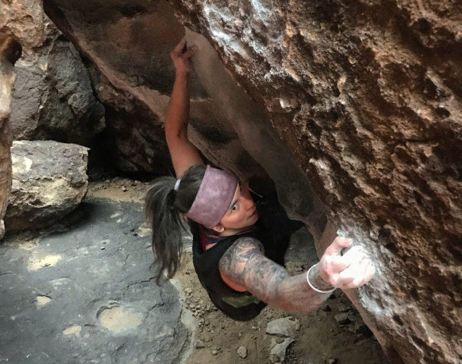 Meet the Routesetters of Woman Up 2018 Touchstone Climbing