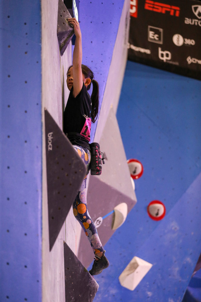 On the Podium Team Touchstone at Youth Bouldering Nationals