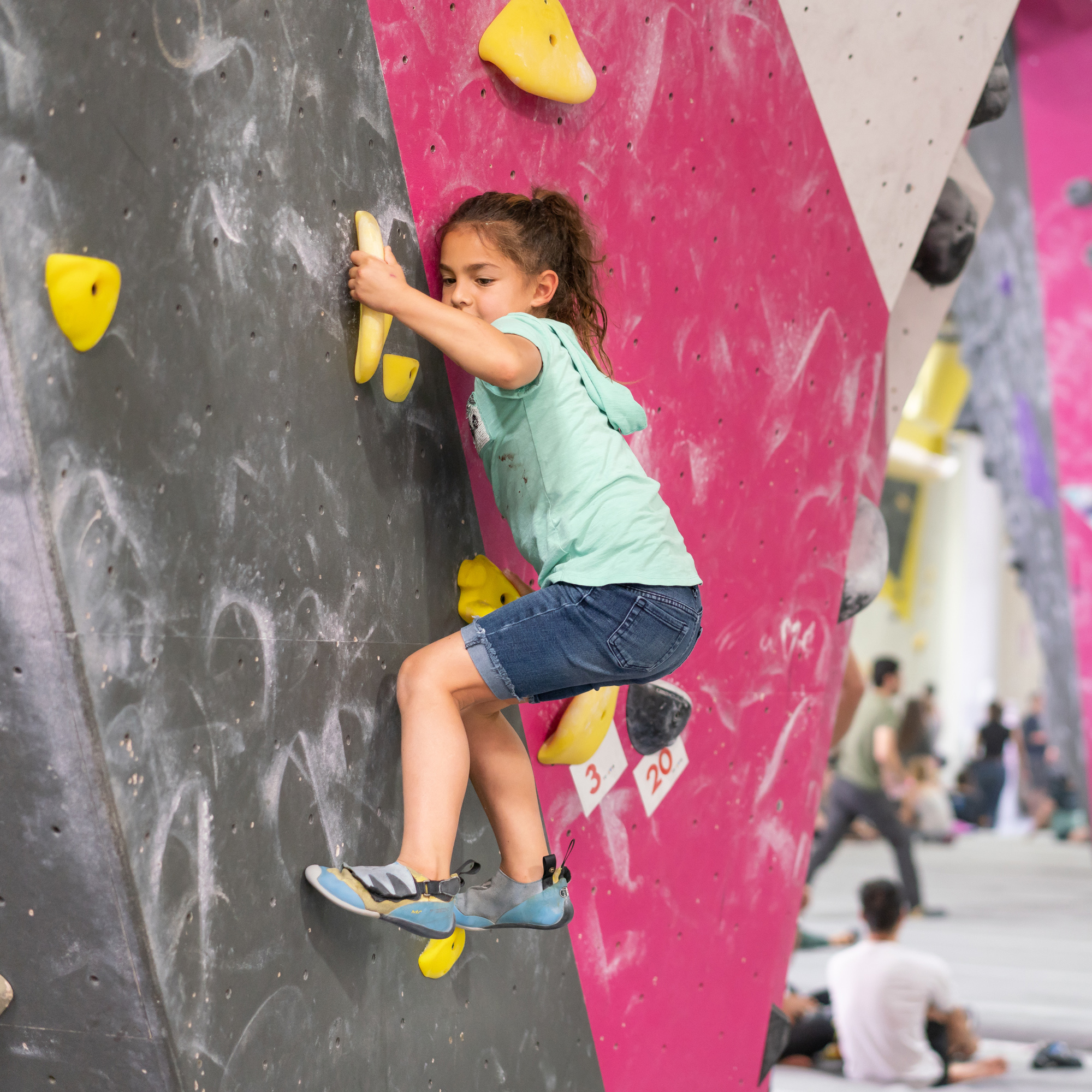 Girl Climbing Picture