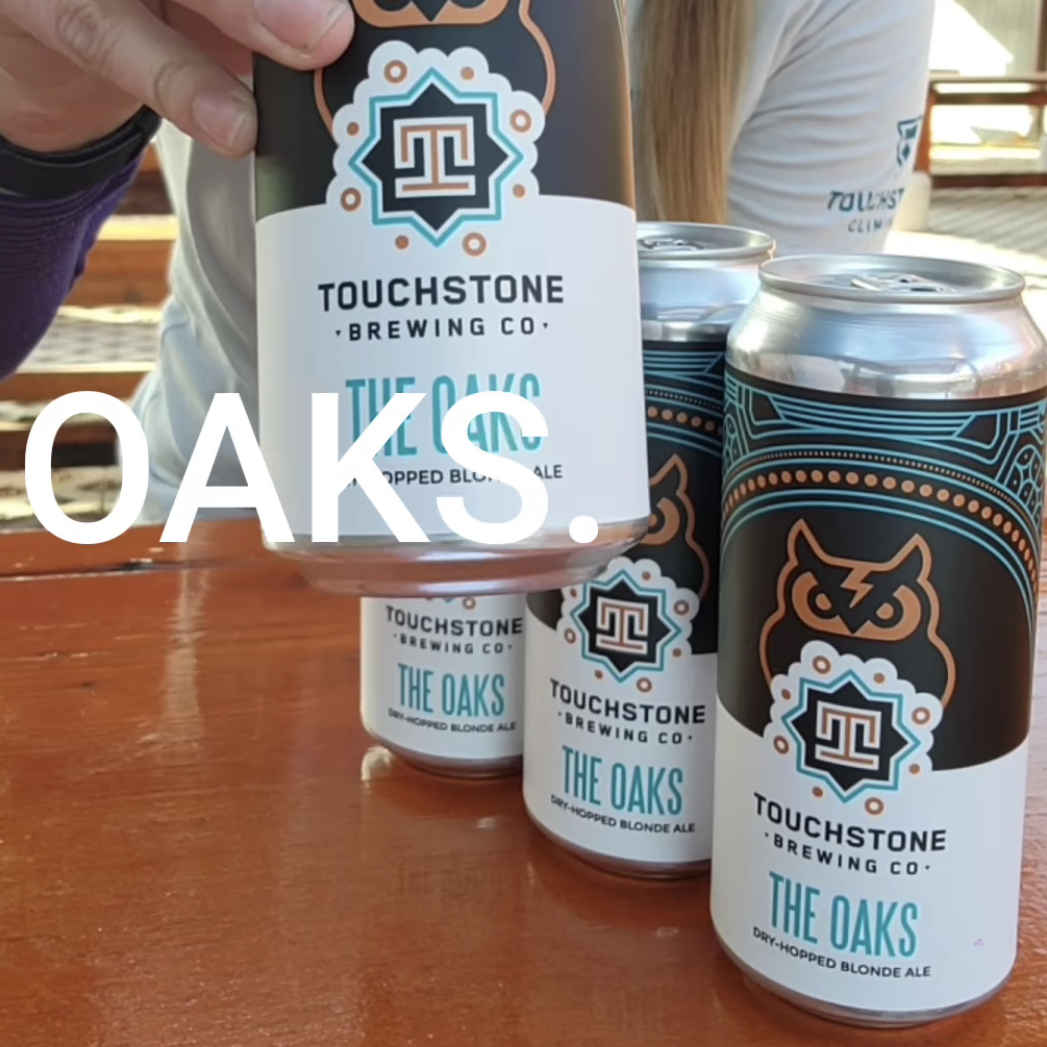 The Oaks beer cans