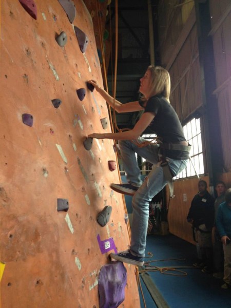 Climbing at Berkeley Ironworks