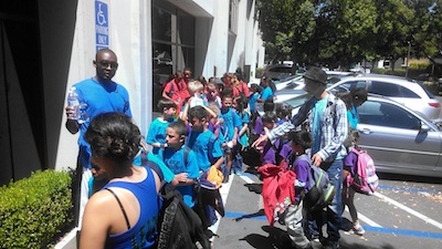 Kids Climbing at Diablo Rock Gym