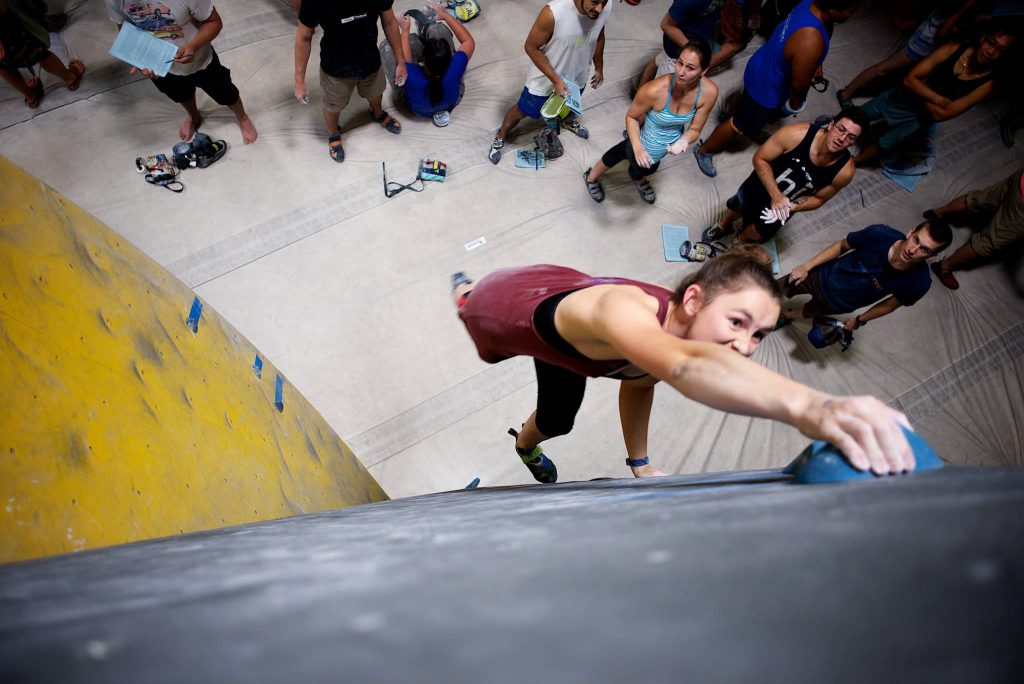 Late Night Climbing at LA Boulders