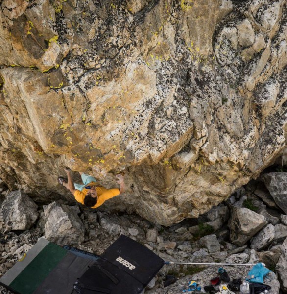 Kenny Manuel, Tuolumne Bouldering, Battle Tanks,