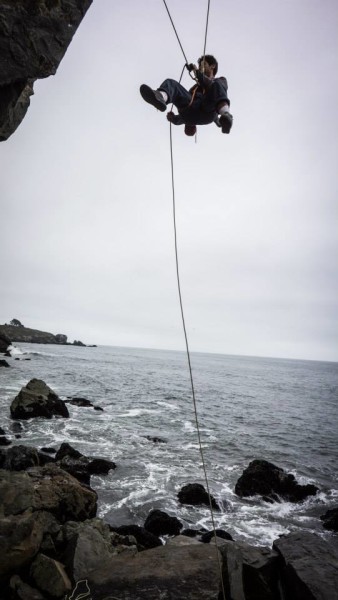 Lucho Rivera, Naked and Disfigured, coastal climbing,