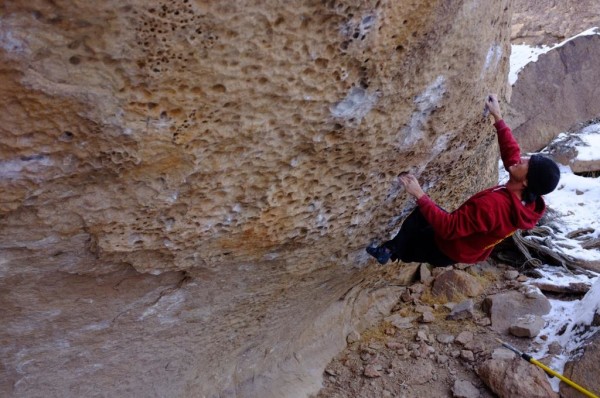 Bishop Bouldering