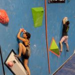 Natasha Barnes at Touchstone Climbing