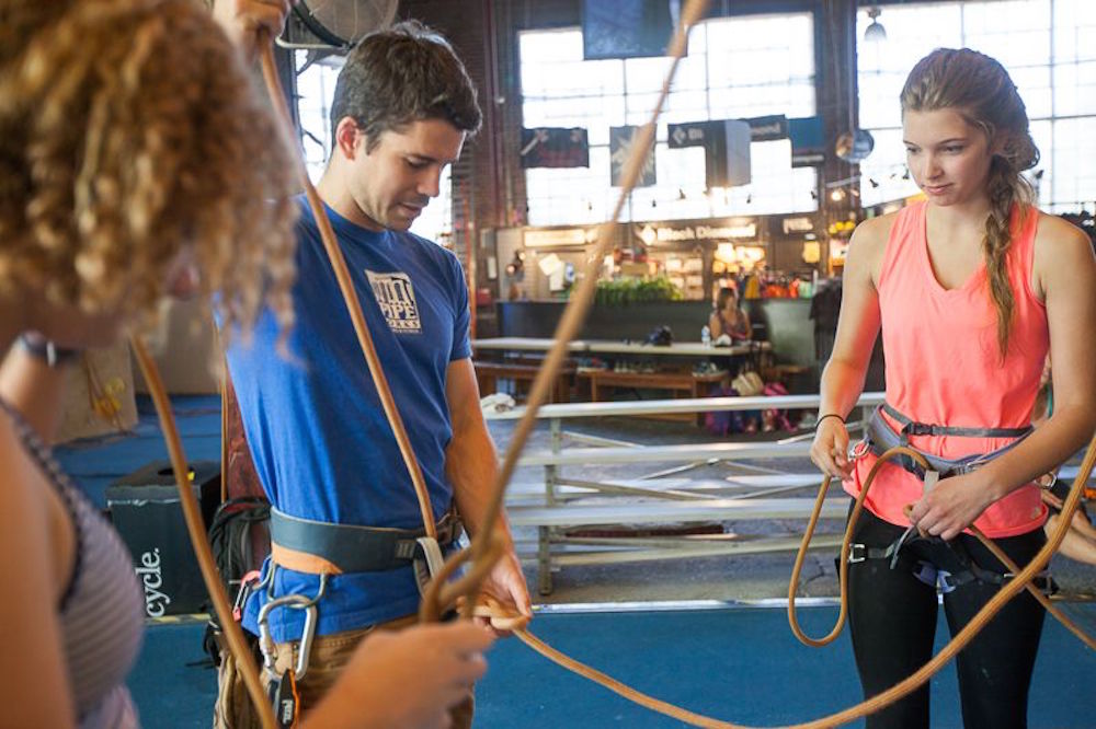 Learn to rock climb in Sacramento