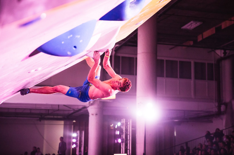Ross Fulkerson in Battle of the Bay Open Finals 2018. Photo by Saki Cake