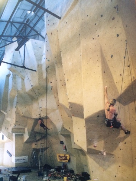 climbing gym construction, Berkeley Ironworks