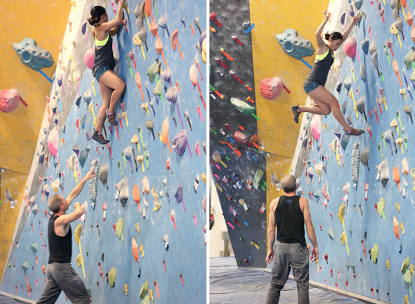 American Ninja Warrior training at Dogpatch Boulders