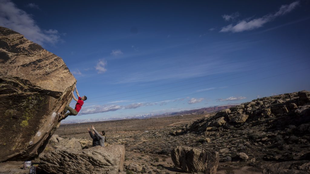 Greg Ward, Moe's Valley, Bouldering