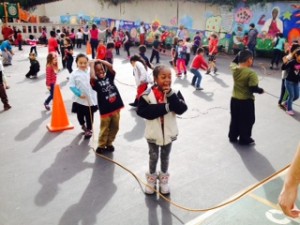 Our ropes get a second life at Flynn Elementary!