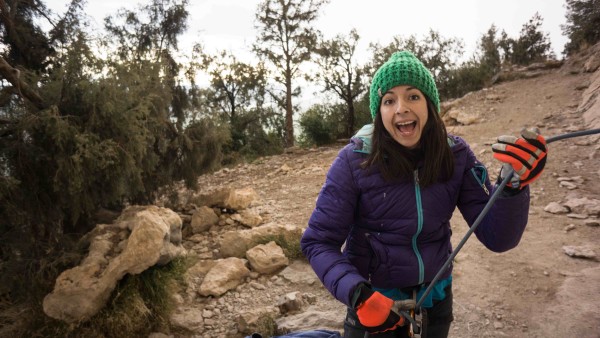 Tara Reynvaan, Oliana, climber, Skunk Funk