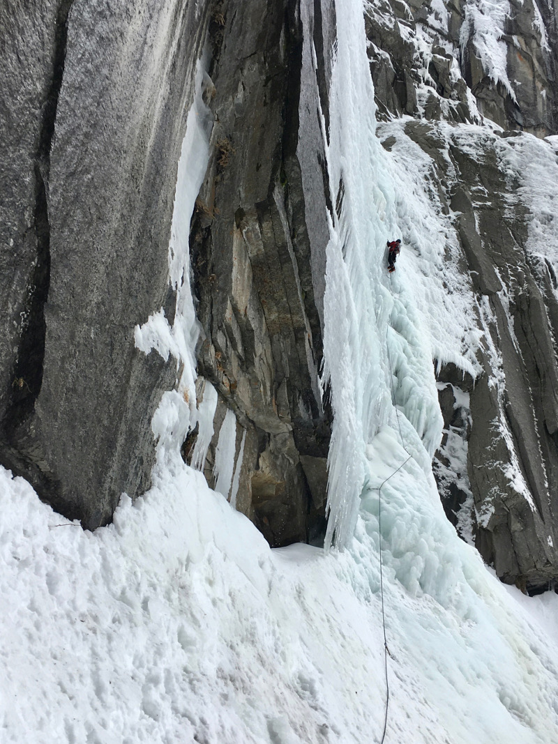 Pitch #4 on Widow's Tears, photo by Mark Melvin