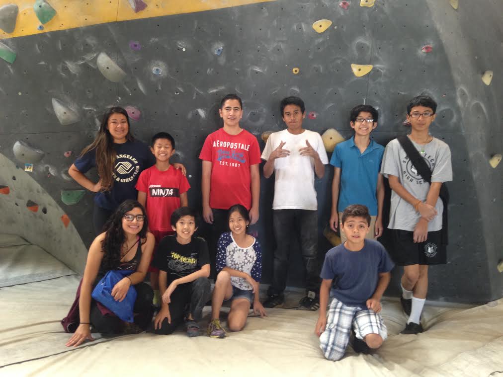 Outreach at LA Boulders