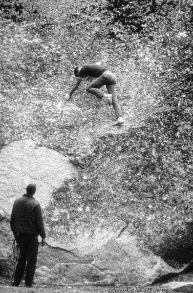 Yosemite bouldering, big columbia, Jeff Foote