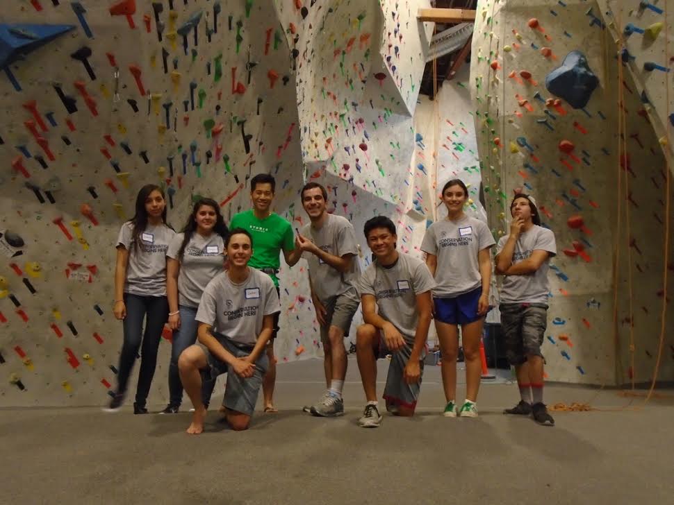 Kids climbing at The Studio in San Jose